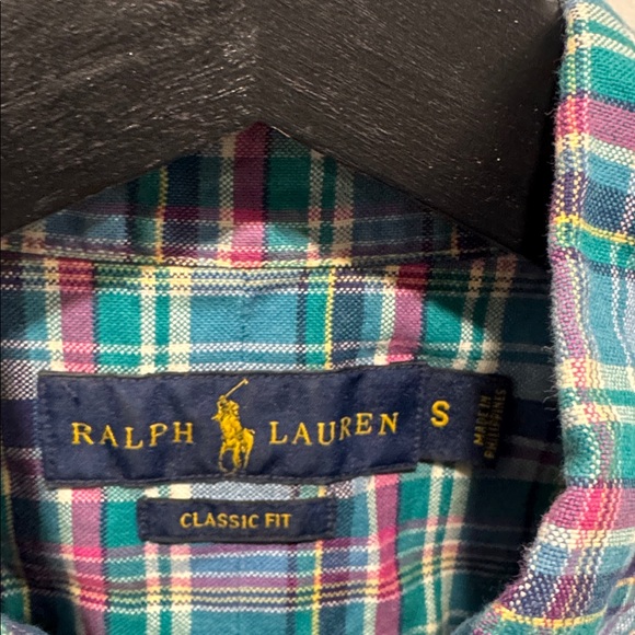 Ralph Lauren Plaid Button Shirt - Picture 4 of 6